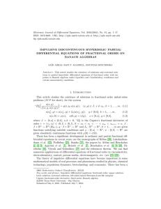 Electronic Journal of Differential Equations, Vol. 2010(2010), No. 91, pp.... ISSN: 1072-6691. URL:  or