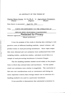 Redacted for Privacy Date thesis is presented