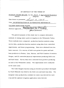 Redacted for Privacy /9c-½ Ph1D. in Date thesis is presented