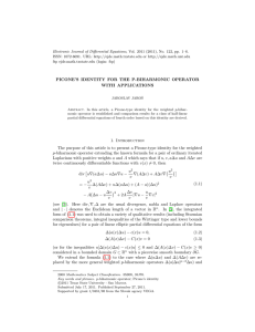 Electronic Journal of Differential Equations, Vol. 2011 (2011), No. 122,... ISSN: 1072-6691. URL:  or