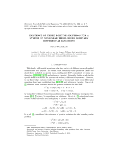 Electronic Journal of Differential Equations, Vol. 2011 (2011), No. 144,... ISSN: 1072-6691. URL:  or