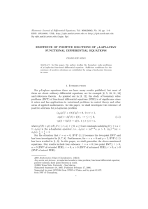 Electronic Journal of Differential Equations, Vol. 2006(2006), No. 22, pp.... ISSN: 1072-6691. URL:  or