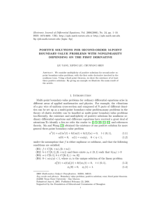 Electronic Journal of Differential Equations, Vol. 2006(2006), No. 24, pp.... ISSN: 1072-6691. URL:  or
