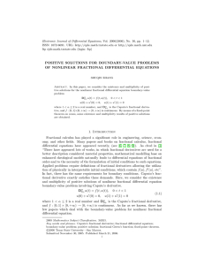 Electronic Journal of Differential Equations, Vol. 2006(2006), No. 36, pp.... ISSN: 1072-6691. URL:  or