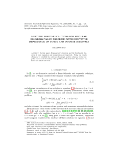 Electronic Journal of Differential Equations, Vol. 2006(2006), No. 74, pp.... ISSN: 1072-6691. URL:  or