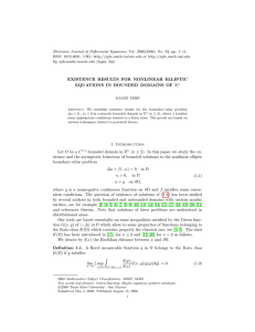 Electronic Journal of Differential Equations, Vol. 2006(2006), No. 92, pp.... ISSN: 1072-6691. URL:  or