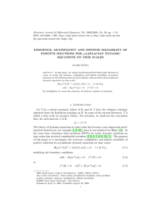 Electronic Journal of Differential Equations, Vol. 2006(2006), No. 96, pp.... ISSN: 1072-6691. URL:  or