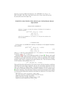 Electronic Journal of Differential Equations, Vol. 2007(2007), No. 03, pp.... ISSN: 1072-6691. URL:  or