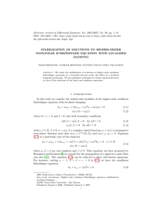 Electronic Journal of Differential Equations, Vol. 2007(2007), No. 06, pp.... ISSN: 1072-6691. URL:  or