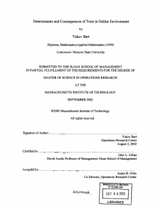 Determinants Online Yakov  Bart in