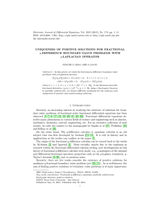 Electronic Journal of Differential Equations, Vol. 2013 (2013), No. 174,... ISSN: 1072-6691. URL:  or