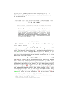 Electronic Journal of Differential Equations, Vol. 2013 (2013), No. 19,... ISSN: 1072-6691. URL:  or