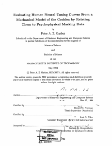 Evaluating Human Neural Tuning Curves From a