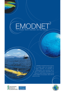 EMODNET The European Marine Observation and Data Network