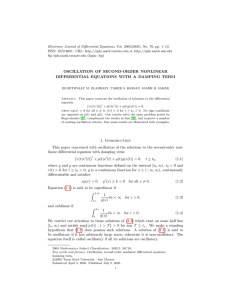 Electronic Journal of Differential Equations, Vol. 2005(2005), No. 76, pp.... ISSN: 1072-6691. URL:  or