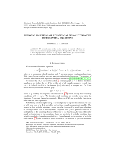 Electronic Journal of Differential Equations, Vol. 2005(2005), No. 84, pp.... ISSN: 1072-6691. URL:  or