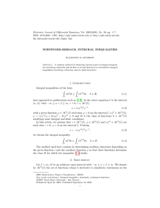 Electronic Journal of Differential Equations, Vol. 2005(2005), No. 98, pp.... ISSN: 1072-6691. URL:  or