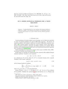 Electronic Journal of Differential Equations, Vol. 2006(2006), No. 103, pp.... ISSN: 1072-6691. URL:  or