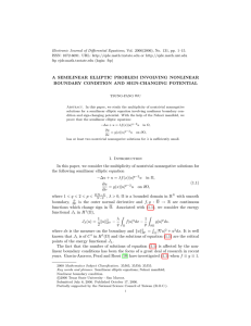 Electronic Journal of Differential Equations, Vol. 2006(2006), No. 131, pp.... ISSN: 1072-6691. URL:  or