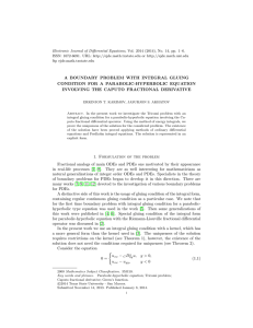 Electronic Journal of Differential Equations, Vol. 2014 (2014), No. 14,... ISSN: 1072-6691. URL:  or