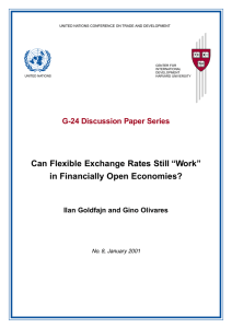 Can Flexible Exchange Rates Still “Work” in Financially Open Economies?