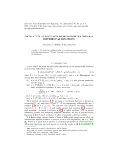 Electronic Journal of Differential Equations, Vol. 2014 (2014), No. 67,... ISSN: 1072-6691. URL:  or