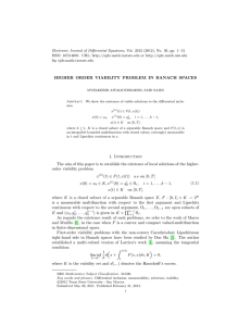 Electronic Journal of Differential Equations, Vol. 2012 (2012), No. 30,... ISSN: 1072-6691. URL:  or