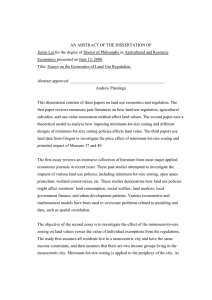 AN ABSTRACT OF THE DISSERTATION OF