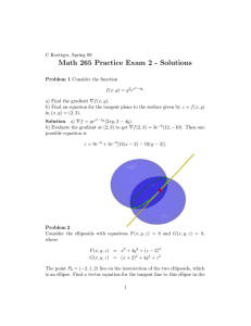 Math 265 Practice Exam 2 - Solutions