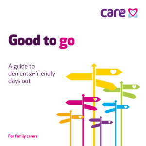 Good to go A guide to dementia-friendly