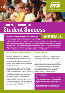 Student Success 2ND GRADE PARENTS’ GUIDE TO