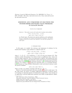 Electronic Journal of Differential Equations, Vol. 2009(2009), No. 33, pp.... ISSN: 1072-6691. URL:  or