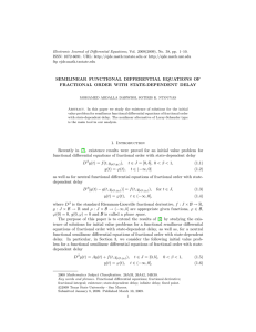 Electronic Journal of Differential Equations, Vol. 2009(2009), No. 38, pp.... ISSN: 1072-6691. URL:  or