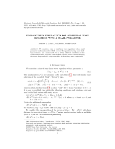 Electronic Journal of Differential Equations, Vol. 2009(2009), No. 45, pp.... ISSN: 1072-6691. URL:  or