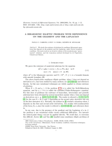 Electronic Journal of Differential Equations, Vol. 2009(2009), No. 93, pp.... ISSN: 1072-6691. URL:  or