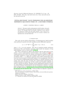 Electronic Journal of Differential Equations, Vol. 2010(2010), No. 01, pp.... ISSN: 1072-6691. URL:  or