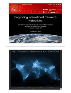 Supporting International Research Networking