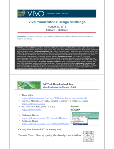 VIVO Team:  Cornell University: