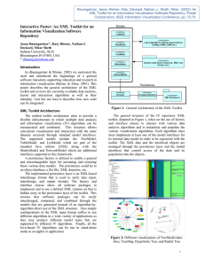 Baumgartner, Jason, Börner, Katy, Deckard, Nathan J., Sheth, Nihar. (2003).... XML Toolkit for an Information Visualization Software Repository. Poster