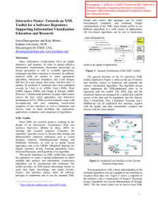 Interactive Poster: Towards an XML Toolkit for a Software Repository