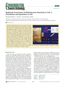 Multiscale Assessment of Methylarsenic Reactivity in Soil. 2. Masayuki Shimizu,* Yuji Arai,