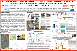 A COUPLED MONITORING NETWORK TO CONDUCT AN ASSESSMENT OF MERCURY