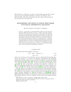 2004 Conference on Diff. Eqns. and Appl. in Math. Biology,... Electronic Journal of Differential Equations, Conference 12, 2005, pp. 39–46.