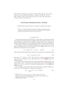 2004 Conference on Diff. Eqns. and Appl. in Math. Biology,... Electronic Journal of Differential Equations, Conference 12, 2005, pp. 103–116.
