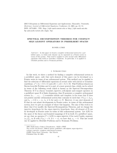 2003 Colloquium on Differential Equations and Applications, Maracaibo, Venezuela.