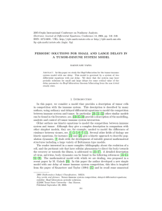 2005-Oujda International Conference on Nonlinear Analysis.