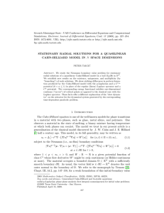 Seventh Mississippi State - UAB Conference on Differential Equations and... Simulations, Electronic Journal of Differential Equations, Conf. 17 (2009), pp....