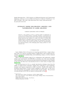 Eighth Mississippi State - UAB Conference on Differential Equations and... Simulations. Electronic Journal of Differential Equations, Conference 19 (2010), pp....