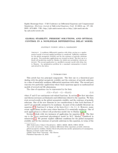 Eighth Mississippi State - UAB Conference on Differential Equations and... Simulations. Electronic Journal of Differential Equations, Conf. 19 (2010), pp....