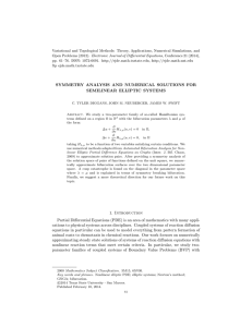 Variational and Topological Methods: Theory, Applications, Numerical Simulations, and